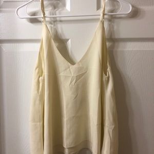 cream tank from Tobi